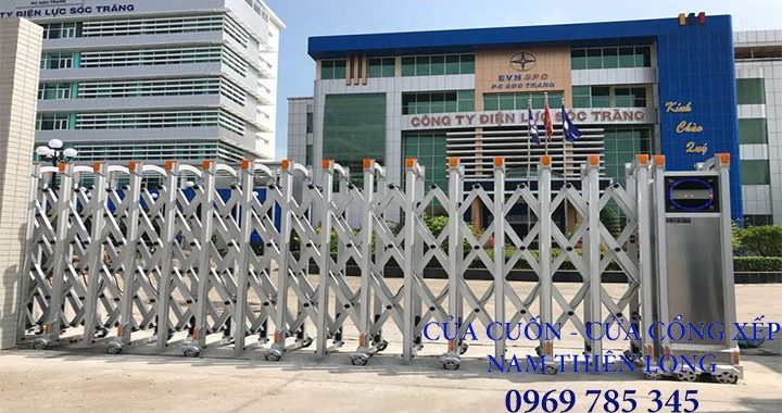 15 1 720x380 - Lắp đặt cửa cổng inox sơn tĩnh điện tại KCN Mỹ Phước
