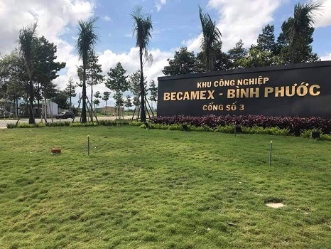 dat nen binh phuoc - Lắp cửa cổng xếp Tại KCN Becamex - Bình Phước
