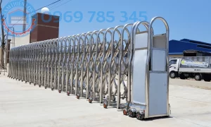 Lắp đặt cửa cổng xếp tại Bù Đốp Bình Phước