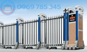 Lắp đặt Cửa cổng xếp tại KCN Long Bình