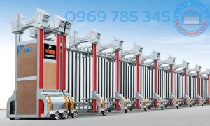 Cửa cổng xếp tại KCN Thanh Bình Bình Phước