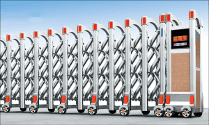 Lắp đặt Cửa cổng xếp tại KCN Việt Hương