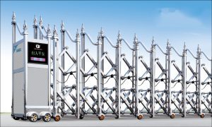 Lắp đặt Cửa cổng xếp tại Dương Minh Châu Tây Ninh